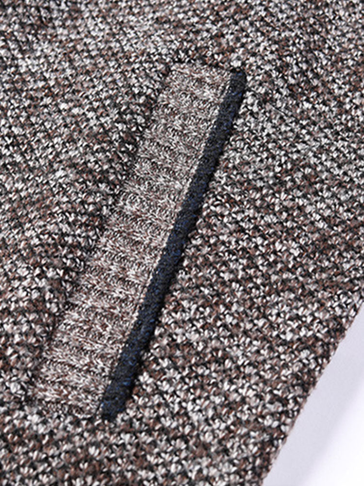 Herrenpullover mit Reißverschluss