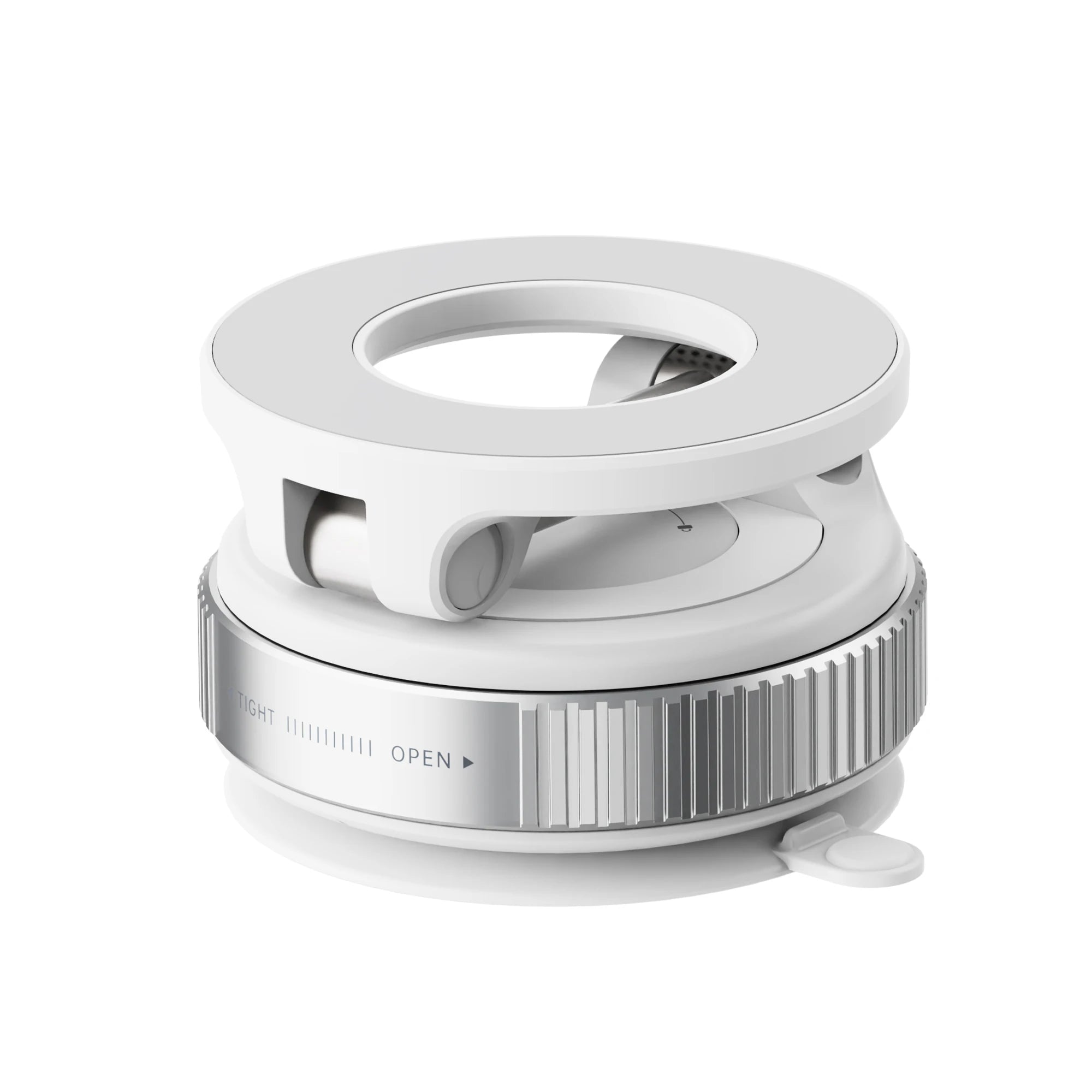 Universele siliconen zuignap auto telefoonhouder 360° rotatie magnetische voorruit dashboard mobiele telefoonhouder.