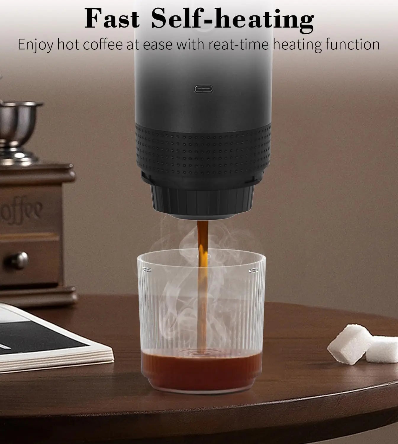 Draagbare Koffiezetter