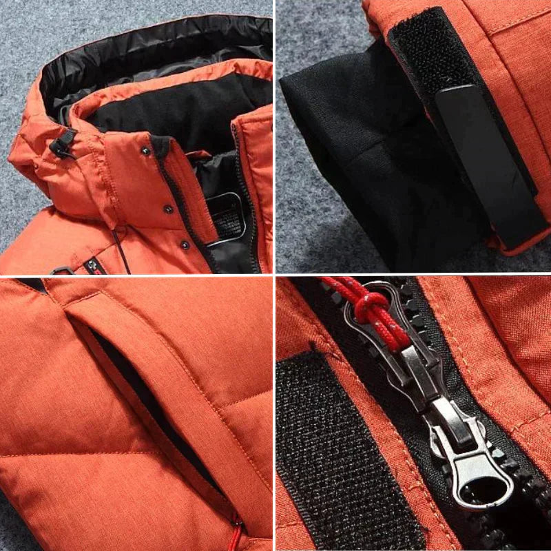 Elegante pufferjacket voor heren