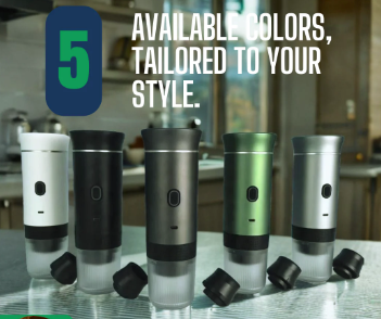 Draagbare Koffiezetter