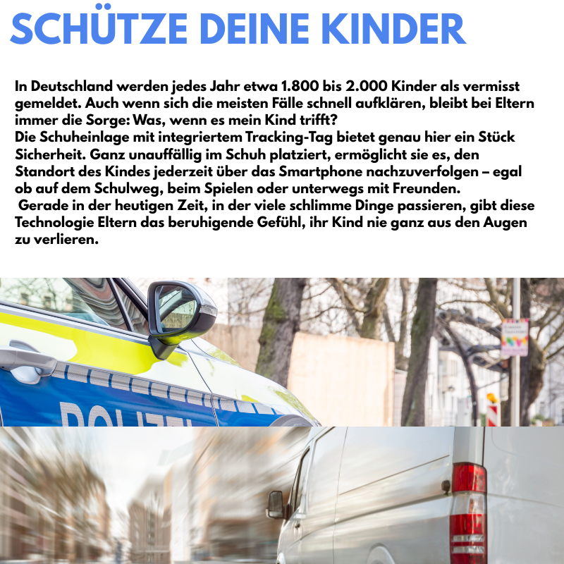 Binnenzool met locatie tracking