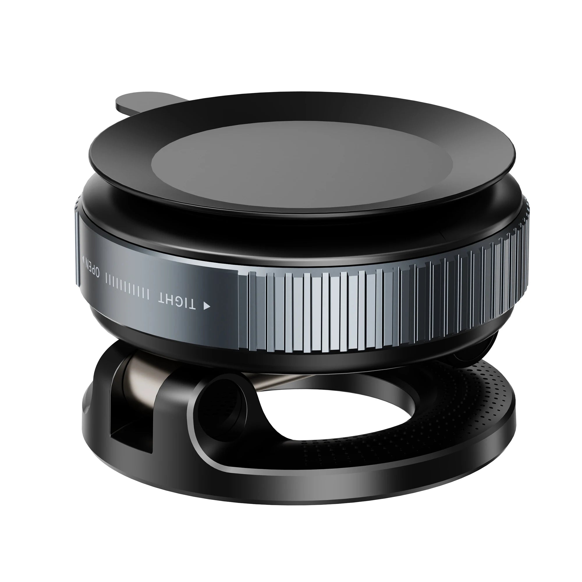 Universele siliconen zuignap auto telefoonhouder 360° rotatie magnetische voorruit dashboard mobiele telefoonhouder.