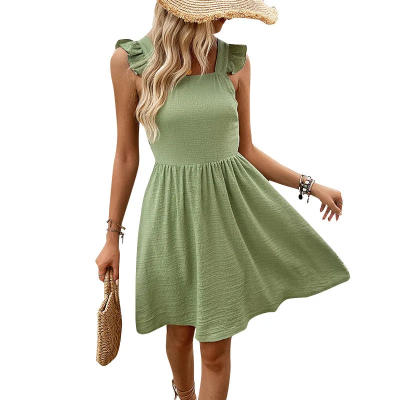 Lavandy Stijl Zomer Jurk Rugloos & Soepel voor de Perfecte Vakantie Look